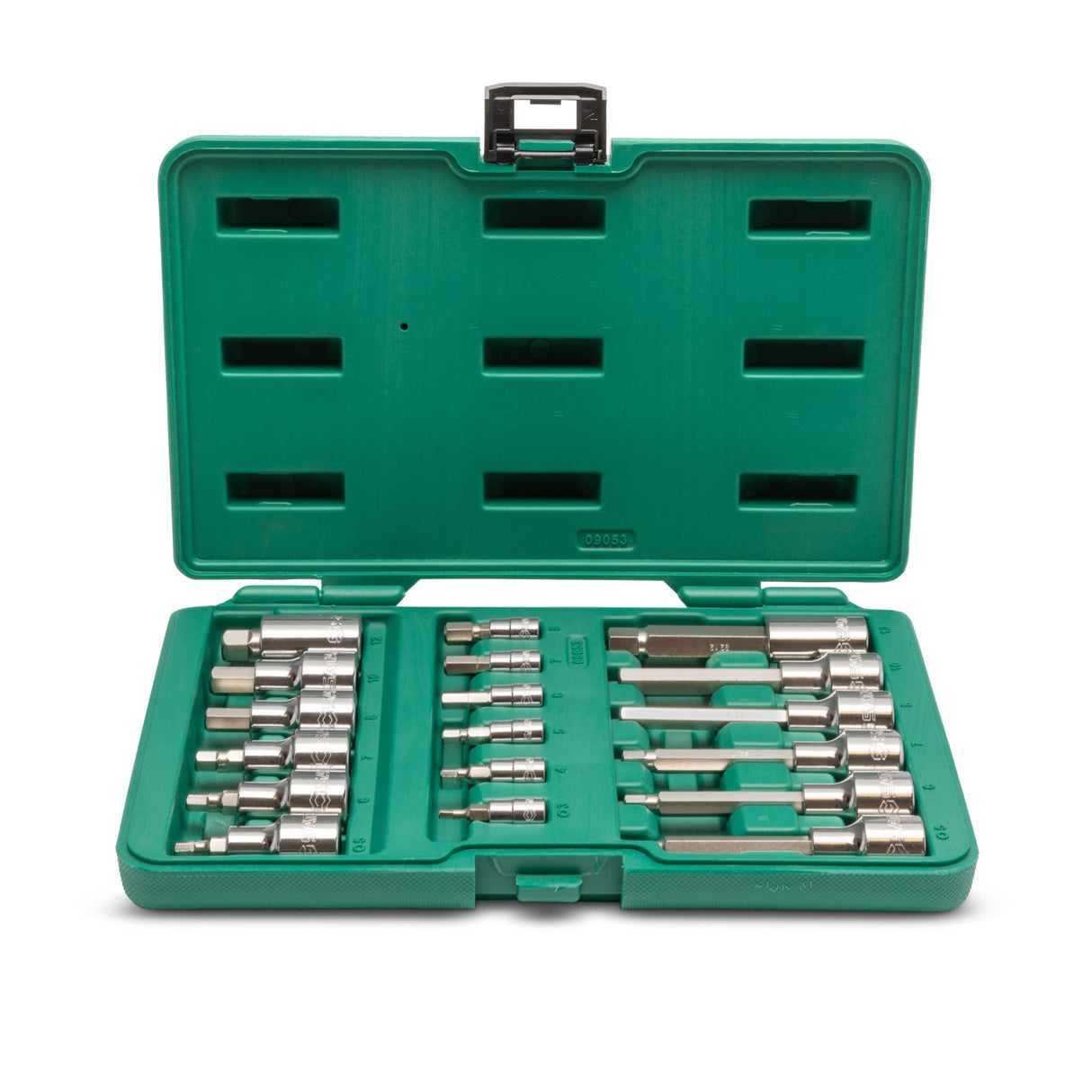 Juego Dados Punta Allen 1/4"-1/2" 18Pzs Sata
