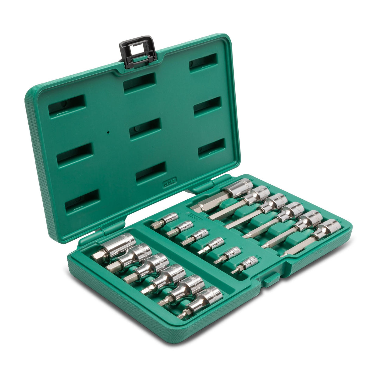 Juego Dados Punta Allen 1/4"-1/2" 18Pzs Sata