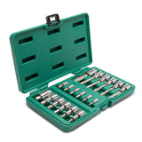 Juego Dados Punta Allen 1/4"-1/2" 18Pzs Sata