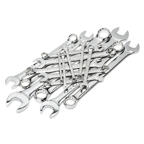 Juego Llaves Punta Corona 1/4"-1.1/4" 16Pzs Sata