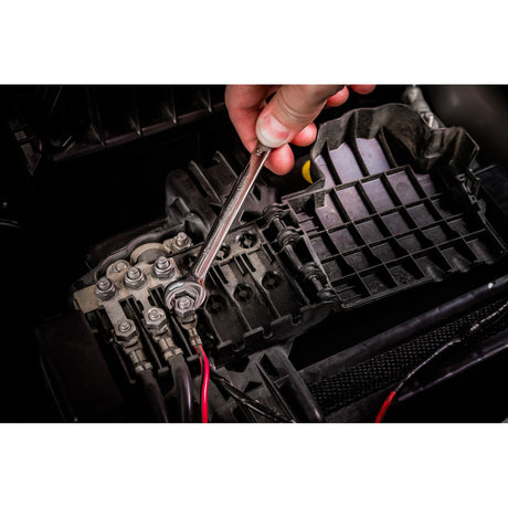 Juego Llaves Punta Corona Doble Chicharra 8-19mm 8Pzs Sata