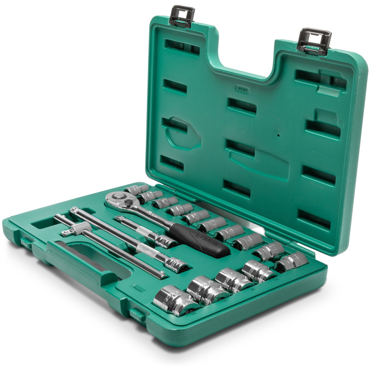 Juego Dados 12 Puntas 1/2" 10-32mm 18Pzs Sata