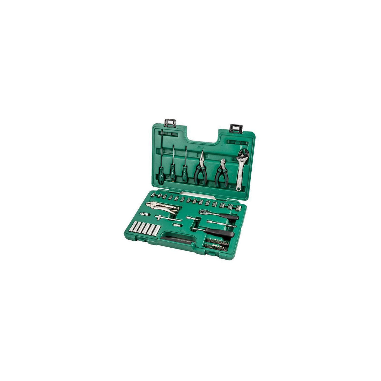 Juego Herramientas Y Dados Hexagonal mm 52Pzs Sata