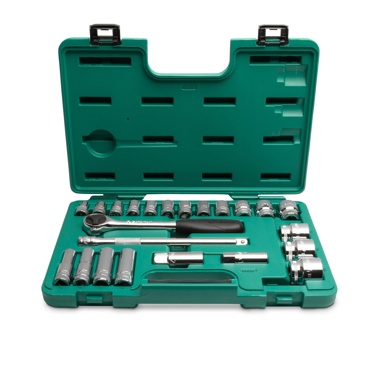 Juego Dados Hexagonal 1/2" 10-34mm 23Pzs Sata