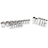 Juego Dados Hexagonal 1/2" 10-34mm 23Pzs Sata