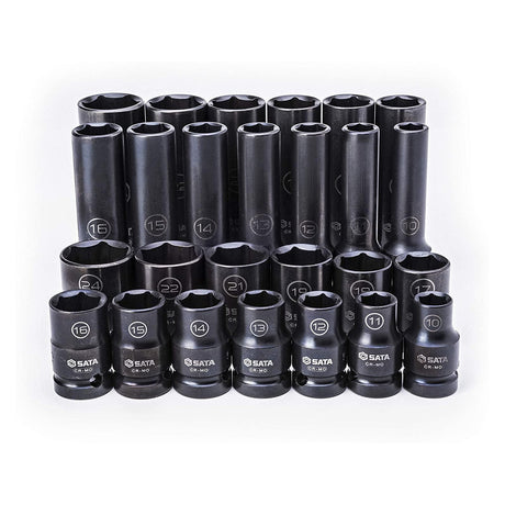 Juego Dados Impacto Corto/Largo 26Pzs Sata