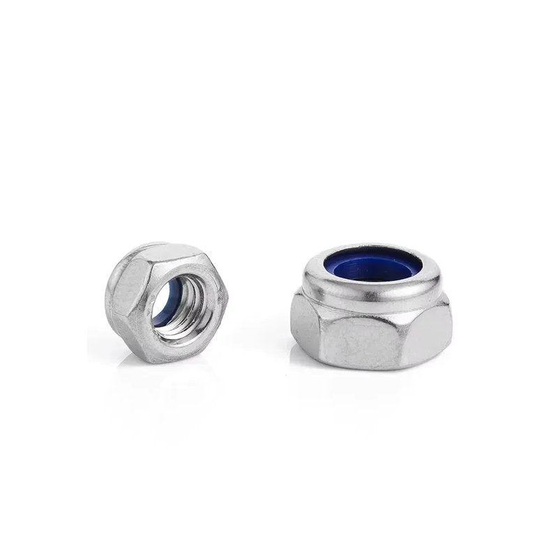 Tuerca Hexagonal con Seguro Nylon UNF Zincada SafeMax