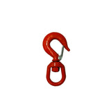 Gancho Giratorio Galvanizado con Seguro para Cable de Acero SafeMax
