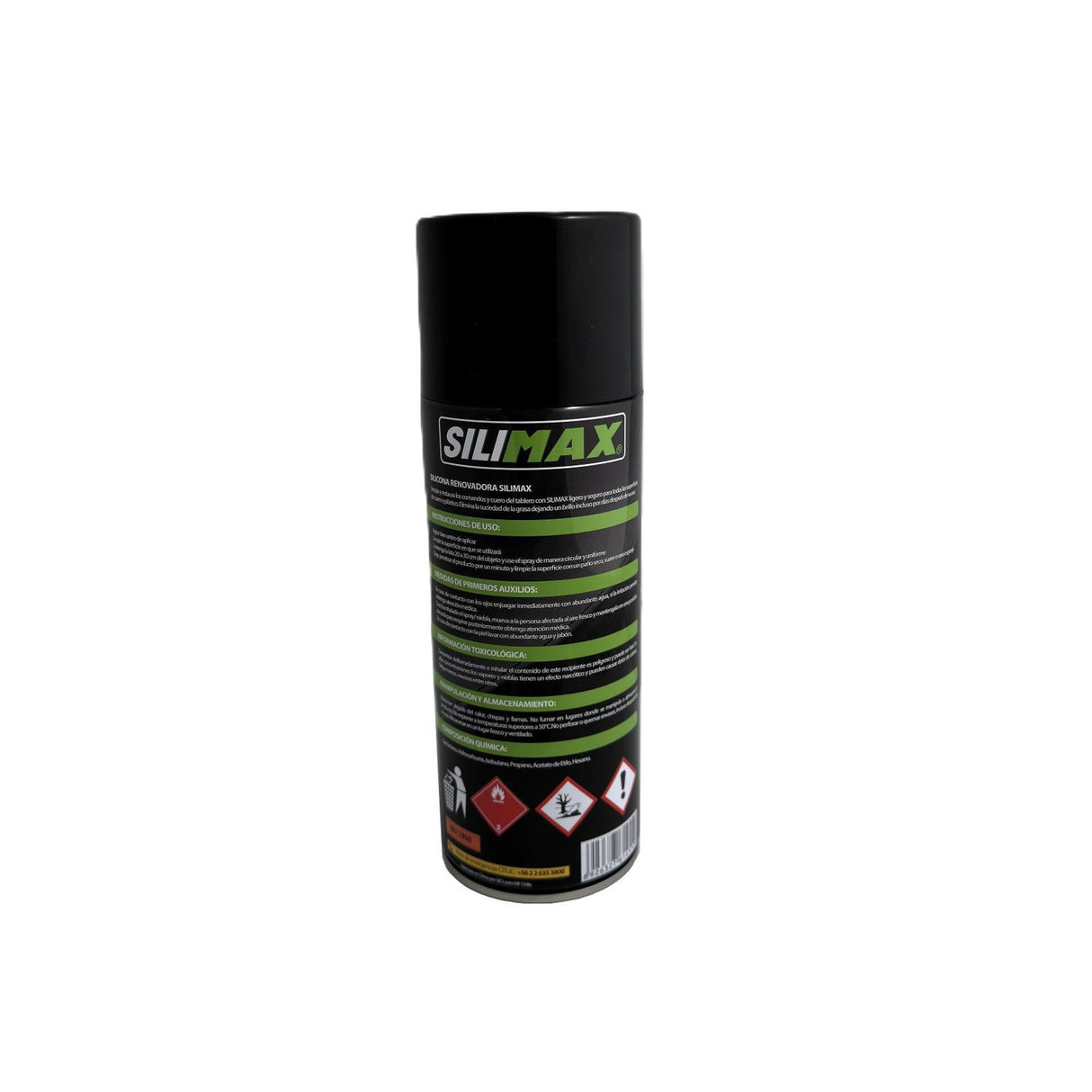 Silicona Spray para Tableros y Cueros SiliMax